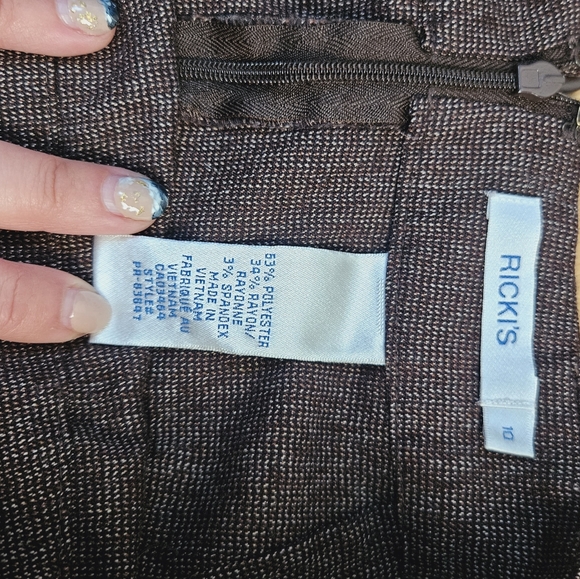 Ladies tulip skirt Rickis size 10 - Picture 4 of 4